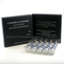 Bonne qualité bon prix 15g Injection de glutathion de blanchiment de la peau